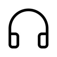 fone de ouvido ícone para seu local na rede Internet projeto, logotipo, aplicativo, ui. vetor
