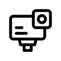 Câmera ícone para seu local na rede Internet projeto, logotipo, aplicativo, ui. vetor