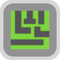 design de ícone de vetor de labirinto