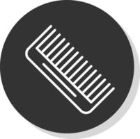 design de ícone de vetor de escova de cabelo