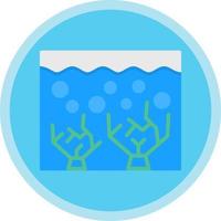 design de ícone de vetor de coral