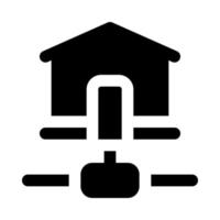 casa ícone para seu local na rede Internet, móvel, apresentação, e logotipo Projeto. vetor