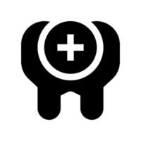 dente ícone para seu local na rede Internet, móvel, apresentação, e logotipo Projeto. vetor