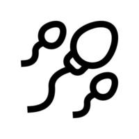 esperma ícone para seu local na rede Internet, móvel, apresentação, e logotipo Projeto. vetor