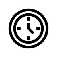 Tempo ícone para seu local na rede Internet, móvel, apresentação, e logotipo Projeto. vetor
