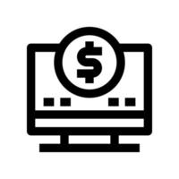 salário ícone para seu local na rede Internet, móvel, apresentação, e logotipo Projeto. vetor