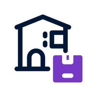 casa Entrega ícone para seu local na rede Internet, móvel, apresentação, e logotipo Projeto. vetor
