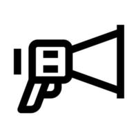 megafone ícone para seu local na rede Internet, móvel, apresentação, e logotipo Projeto. vetor