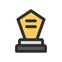 ícone do troféu para o design do seu site, logotipo, aplicativo, interface do usuário. vetor