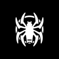 animal aranha rede círculo moderno criativo logotipo vetor