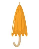 amarelo guarda-chuva ilustração vetor