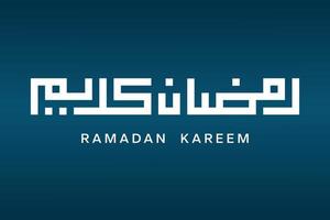 Ramadã kareem árabe caligrafia. Ramadã kareem cumprimento cartão. Ramadhan mubarak. feliz Ramadã e piedosos Ramadã. mês do jejum para muçulmanos. vetor ilustração