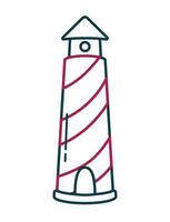 design de ícone de farol vetor