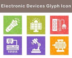eletrônico dispositivos vetor ícone conjunto