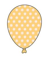 amarelo balão Projeto vetor