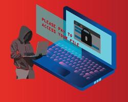scam fraude notícias falsas ransomware vetor