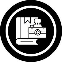 ícone de vetor de tiros de câmera