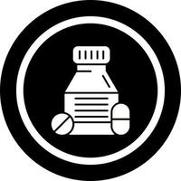 ícone de vetor de comprimidos