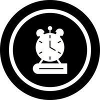 alarme relógio único vetor ícone