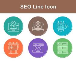 seo vetor ícone conjunto