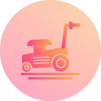 ícone de vetor de cortador de grama