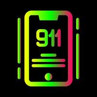 ícone do vetor 911