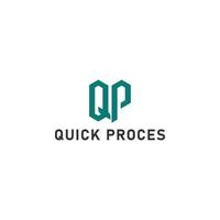 abstrato inicial carta qp ou pq logotipo dentro verde cor isolado dentro branco fundo aplicado para cannabis companhia logotipo Além disso adequado para a marcas ou empresas ter inicial nome pq ou qp. vetor