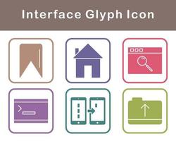 interface vetor ícone conjunto