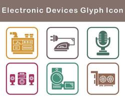 eletrônico dispositivos vetor ícone conjunto