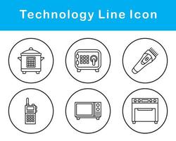 tecnologia vetor ícone conjunto