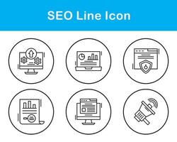 seo vetor ícone conjunto