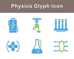 física vetor ícone conjunto