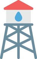 ilustração vetorial de torre de água em um ícones de símbolos.vector de qualidade background.premium para conceito e design gráfico. vetor
