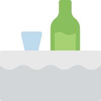 ilustração vetorial de garrafa de vinho em ícones de símbolos.vector de qualidade background.premium para conceito e design gráfico. vetor