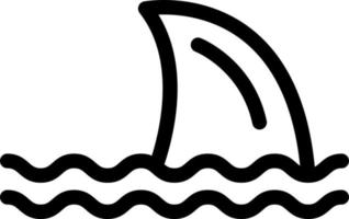 ilustração vetorial de tubarão em ícones de símbolos.vector de qualidade background.premium para conceito e design gráfico. vetor