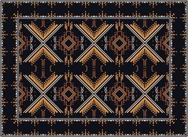 Antiguidade persa tapete, boho persa tapete vivo quarto africano étnico asteca estilo Projeto para impressão tecido tapetes, toalhas, lenços, lenços tapete, vetor