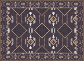moderno decoração com oriental tapetes, boho persa tapete vivo quarto africano étnico asteca estilo Projeto para impressão tecido tapetes, toalhas, lenços, lenços tapete, vetor