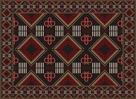 moderno decoração com oriental tapetes, contemporâneo moderno persa tapete, africano étnico asteca estilo Projeto para impressão tecido tapetes, toalhas, lenços, lenços tapete, vetor