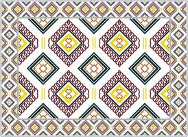 persa tapete moderno vivo sala, motivo étnico desatado padronizar moderno persa tapete, africano étnico asteca estilo Projeto para impressão tecido tapetes, toalhas, lenços, lenços tapete, vetor