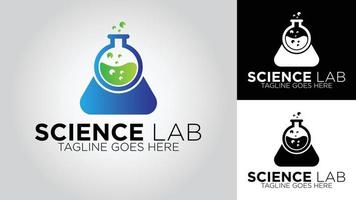 Ciência laboratório o negócio vetor logotipo Projeto