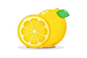 limão e rodelas de limão