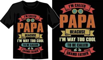 melhor Papai sempre camiseta Projeto. Papai Piada entusiasta camiseta Projeto. pai do a ano camiseta Projeto. orgulhoso Papai do uma criança camiseta Projeto. os mundos maior Papai camiseta Projeto vetor