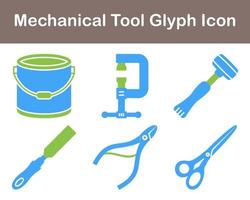 mecânico ferramenta vetor ícone conjunto