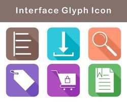 interface vetor ícone conjunto