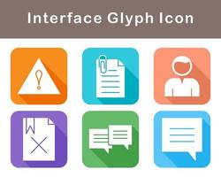 interface vetor ícone conjunto