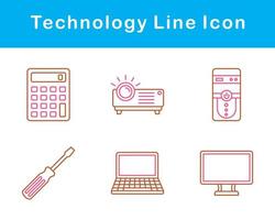 tecnologia vetor ícone conjunto