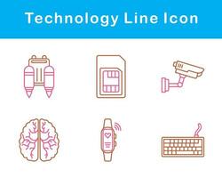 tecnologia vetor ícone conjunto