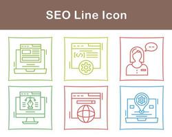 seo vetor ícone conjunto