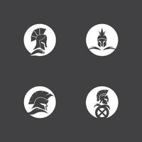 espartano logotipo vetor sparta logotipo vetor espartano capacete logotipo modelo ícone símbolo