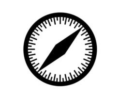 safári navegador marca símbolo logotipo Preto Projeto maçã Programas vetor ilustração